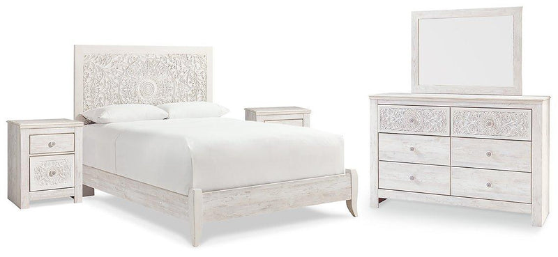 Paxberry Bedroom Set Ashley Furniture Youth Bedroom Set 7-Piece: Dresser & Mirror/Bed (Headboard, Footboar Fresh Start Furniture