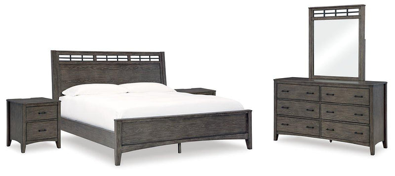 Montillan Bedroom Set Ashley Furniture Bedroom Set 7-Piece: Dresser & Mirror/Bed (Headboard, Footboar Fresh Start Furniture