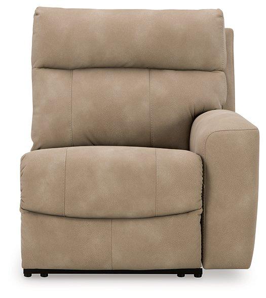 Next-Gen DuraPella Power Reclining Sectional Loveseat with Console Ashley Furniture Sectional  Fresh Start Furniture