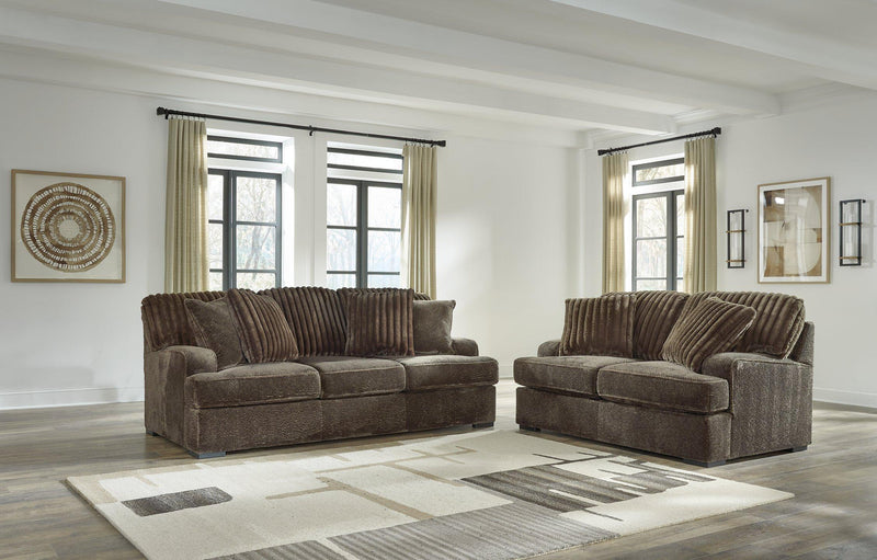 Aylesworth Upholstery Package -  Ashley Furniture Living Room Set