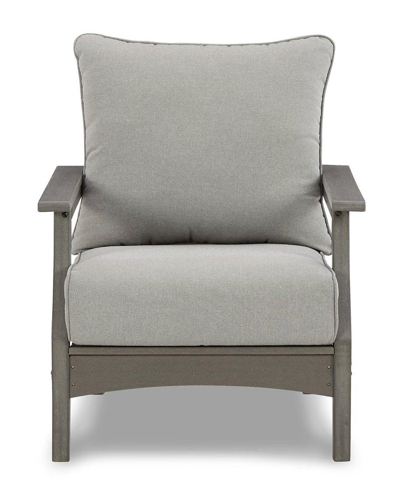 Visola Outdoor Sofa and Loveseat Set -  Ashley Furniture Outdoor Table Set  Fresh Start Furniture