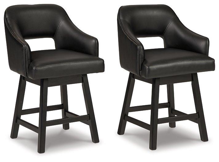 Tallenger Bar Stool Set -  Ashley Furniture Barstool Set  Fresh Start Furniture