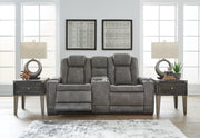 Next-Gen DuraPella Power Reclining Loveseat with Console Ashley Furniture Loveseat  Fresh Start Furniture