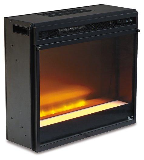 Wildenauer 76" TV Stand with Electric Fireplace Ashley Furniture TV Stand w/Fire  Fresh Start Furniture