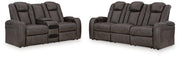 Fyne-Dyme Living Room Set Ashley Furniture Living Room Set Sofa/Loveseat / Shadow Fresh Start Furniture