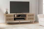 Cielden 72" TV Stand with Electric Fireplace -  Ashley Furniture TV Stand w/Fire  Fresh Start Furniture