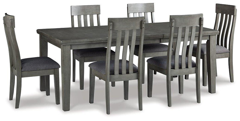 Hallanden Dining Room Set Ashley Furniture Dining Room Set 7-Piece: Dining Table/6-Dining Chair Fresh Start Furniture