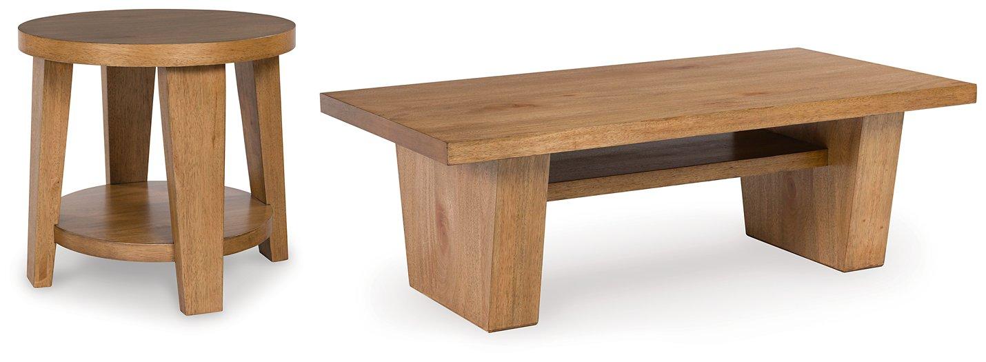 Kristiland Occasional Table Set Ashley Furniture Table Set 2-Piece: Cocktail Table/End Table Fresh Start Furniture