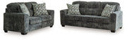 Lonoke Living Room Set Ashley Furniture Living Room Set Sofa/Loveseat / Gunmetal / Option 1 Fresh Start Furniture