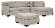 Mahoney Living Room Set Ashley Furniture Living Room Set Sectional/Ottoman / Pebble / Option 2 Fresh Start Furniture