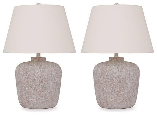 Danry Lamp Set -  Ashley Furniture Table Lamp Set  Fresh Start Furniture