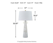 Laurellen Lamp Set Ashley Furniture Table Lamp Set  Fresh Start Furniture