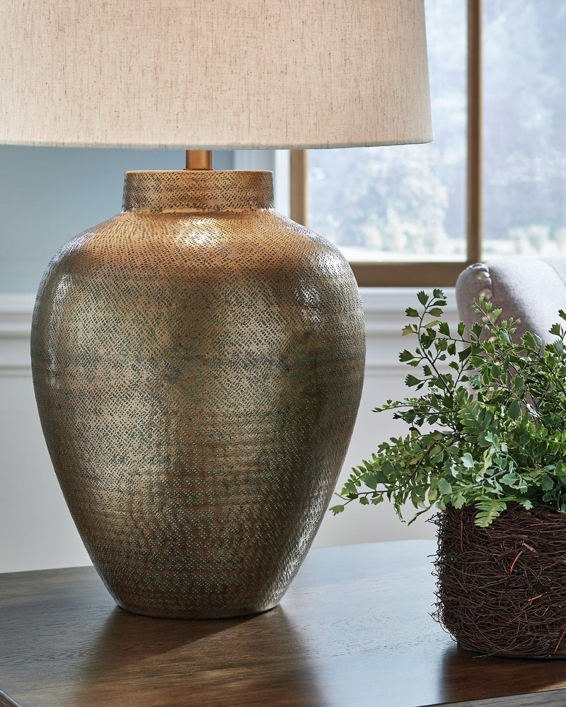 Madney Lamp Set Ashley Furniture Table Lamp Set  Fresh Start Furniture