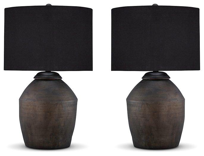 Naareman Lamp Set Ashley Furniture Table Lamp Set Default Title Fresh Start Furniture