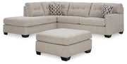 Mahoney Living Room Set Ashley Furniture Living Room Set Sectional/Ottoman / Pebble / Option 1 Fresh Start Furniture