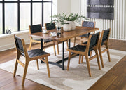 Fortmaine Dining Package Ashley Furniture Casual Seating Set  Fresh Start Furniture