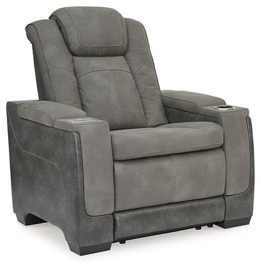 Next-Gen DuraPella Power Recliner Ashley Furniture Recliner Slate Fresh Start Furniture