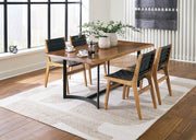 Fortmaine Dining Package Ashley Furniture Casual Seating Set  Fresh Start Furniture