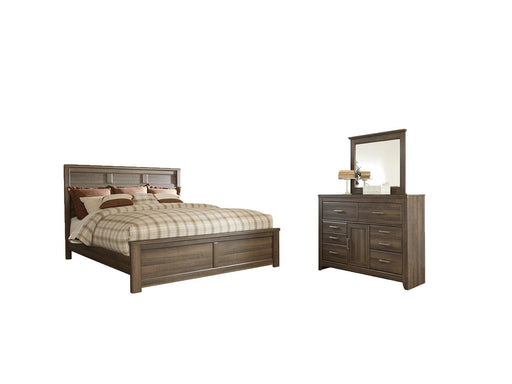 Juararo Bedroom Set Ashley Furniture Bedroom Set Panel Bed / 5-Piece: Dresser & Mirror/Bed (Headboa Fresh Start Furniture