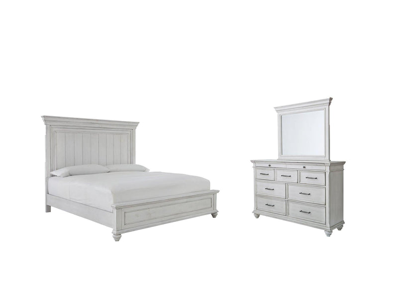 Kanwyn Bedroom Set Ashley Furniture Bedroom Set Panel Bed / 5-Piece: Dresser & Mirror/Bed (Headboa Fresh Start Furniture