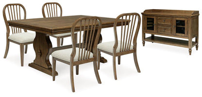 Sturlayne Dining Room Set Ashley Furniture Dining Room Set 6-Piece: Dining Table/Server/4-Dining Chair Fresh Start Furniture