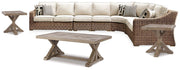 Beachcroft Outdoor Seating Set -  Ashley Furniture Outdoor Seating Set