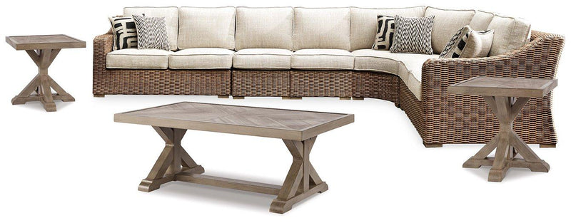 Beachcroft Outdoor Seating Set -  Ashley Furniture Outdoor Seating Set