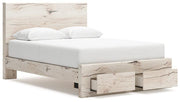 Lawroy Panel Storage Bed -  Ashley Furniture Bed  Fresh Start Furniture