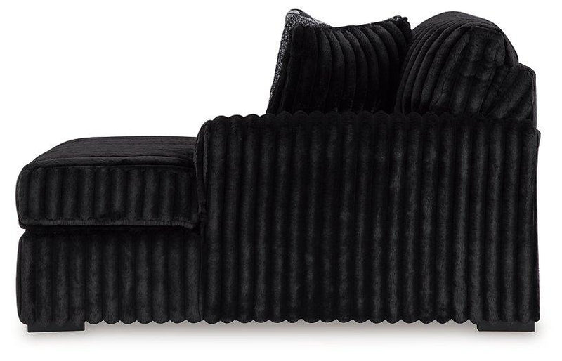 Midnight-Madness Super Chaise Ashley Furniture Sectional  Fresh Start Furniture