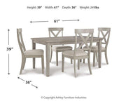 Parellen Dining Room Set Ashley Furniture Dining Room Set  Fresh Start Furniture