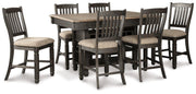 Tyler Creek Counter Height Dining Set Ashley Furniture Dining Room Set Counter Height Table/6-Barstool Fresh Start Furniture