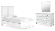 Fortman Bedroom Set Ashley Furniture Bedroom Set 5-Piece: Dresser & Mirror/Bed (Headboard, Footboar Fresh Start Furniture