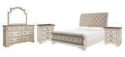 Realyn Bedroom Set Ashley Furniture Bedroom Set Sleigh Bed / 7-Piece: Dresser & Mirror/Bed (Headbo Fresh Start Furniture
