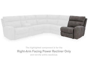 Next-Gen DuraPella Power Reclining Sectional Loveseat with Console Ashley Furniture Sectional  Fresh Start Furniture