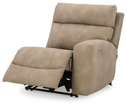 Next-Gen DuraPella Power Reclining Sectional Loveseat with Console Ashley Furniture Sectional  Fresh Start Furniture