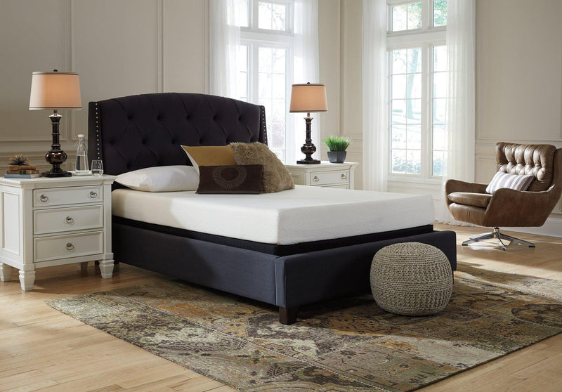 Chime 8 Inch Memory Foam Mattress in a Box -  Ashley Furniture Memory Foam Mattress  Fresh Start Furniture