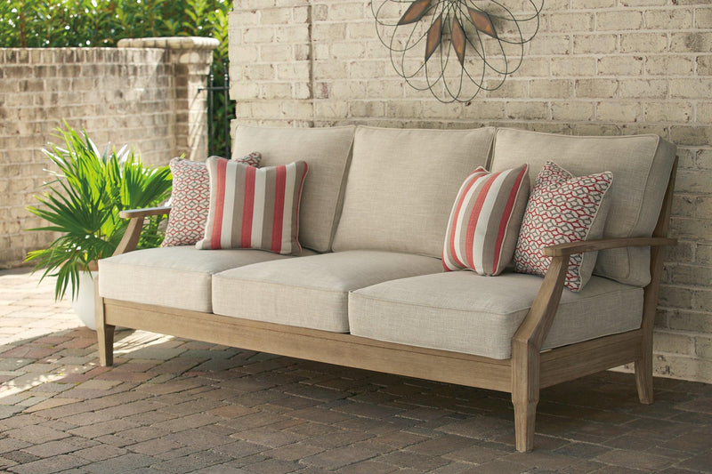 Clare View Outdoor Seating Set -  Ashley Furniture Outdoor Seating Set  Fresh Start Furniture