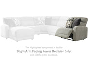 Colleyville Power Reclining Sectional with Chaise -  Ashley Furniture Sectional  Fresh Start Furniture