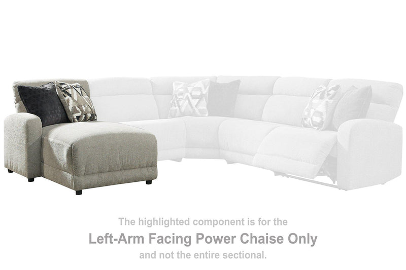 Colleyville Power Reclining Sectional with Chaise -  Ashley Furniture Sectional  Fresh Start Furniture