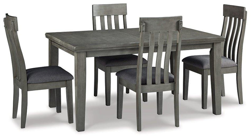Hallanden Dining Room Set Ashley Furniture Dining Room Set 5-Piece: Dining Table/4-Dining Chair Fresh Start Furniture