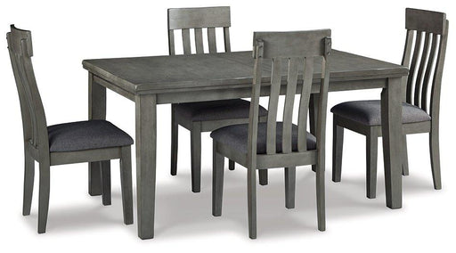 Hallanden Dining Room Set Ashley Furniture Dining Room Set 5-Piece: Dining Table/4-Dining Chair Fresh Start Furniture