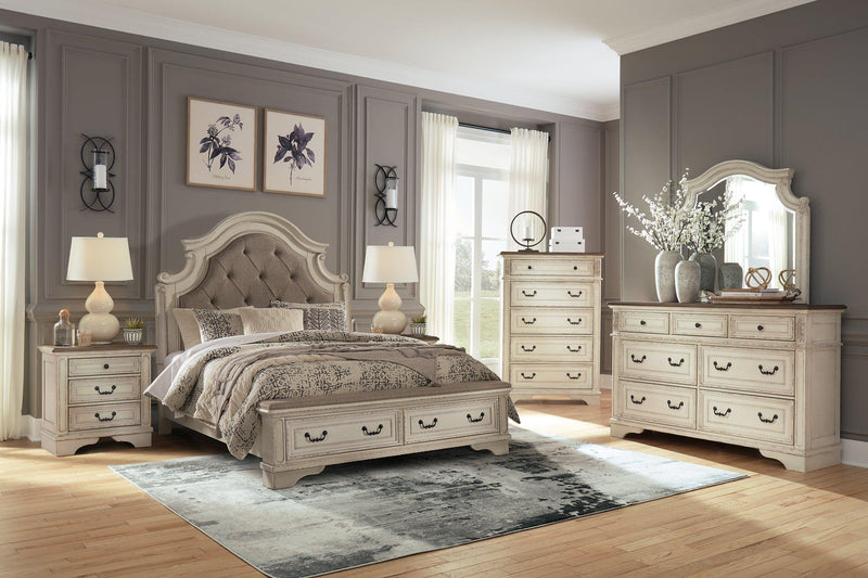 Realyn Upholstered Bed Ashley Furniture Bed  Fresh Start Furniture
