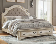 Realyn Upholstered Bed Ashley Furniture Bed  Fresh Start Furniture