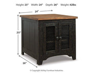 Valebeck End Table Set -  Ashley Furniture Table Set  Fresh Start Furniture