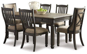Tyler Creek Dining Set Ashley Furniture Dining Room Set Dining Table/2-Dining Chair/4-Dining Chair / Optio Fresh Start Furniture