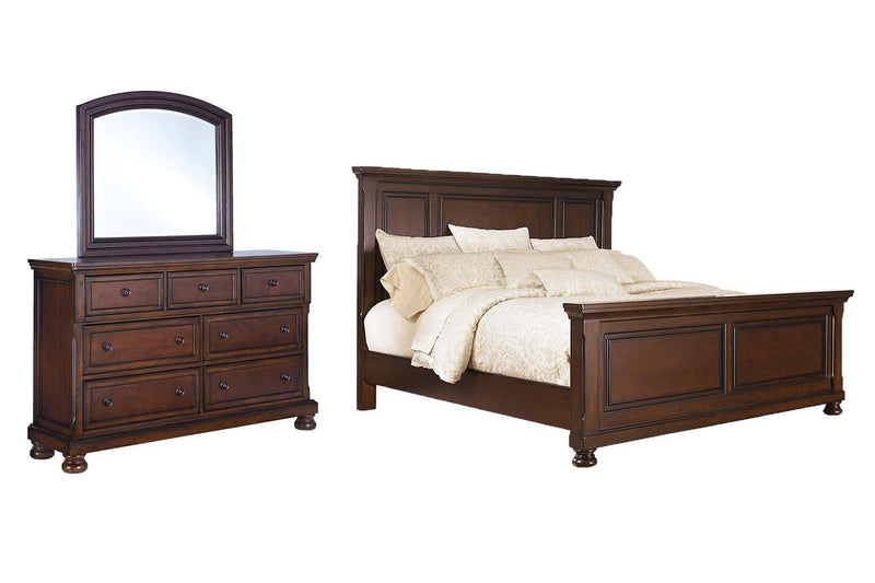 Porter Bedroom Set Ashley Furniture Bedroom Set Panel Bed / 5-Piece: Dresser & Mirror/Bed (Headboa Fresh Start Furniture