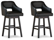 Tallenger Bar Stool Set -  Ashley Furniture Barstool Set  Fresh Start Furniture