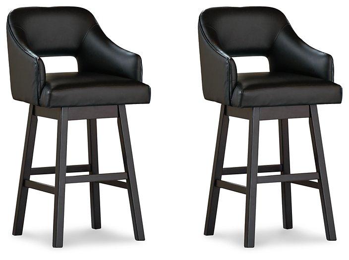 Tallenger Bar Stool Set -  Ashley Furniture Barstool Set  Fresh Start Furniture