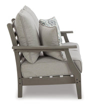 Visola Outdoor Sofa and Loveseat Set -  Ashley Furniture Outdoor Table Set  Fresh Start Furniture