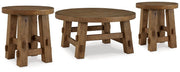 Mackifeld Occasional Table Set Ashley Furniture Table Set Default Title Fresh Start Furniture